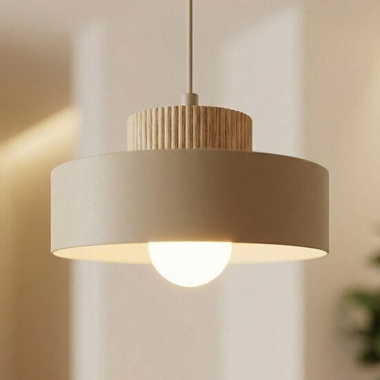 Emibig Emibig KIVI 1S MOKKA - Scandinavische hanglamp voor een warme sfeer