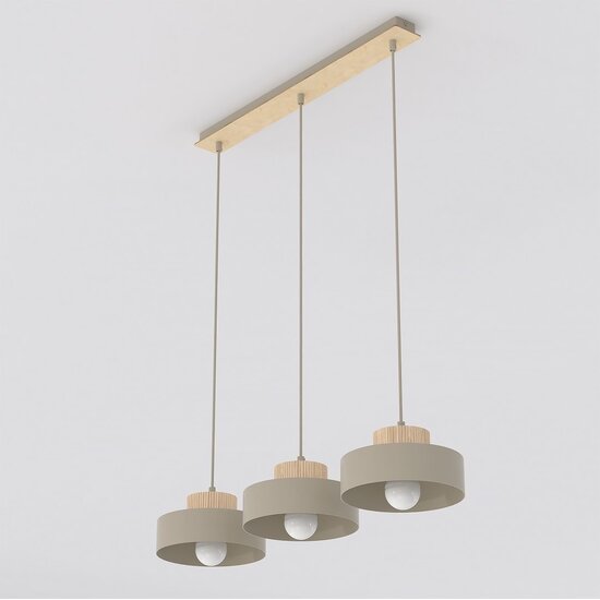 Emibig Emibig KIVI 3 MOKKA - Scandinavische hanglamp voor een stijlvolle sfeer