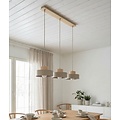 Emibig Emibig KIVI 3 MOKKA - Lámpara colgante escandinava para una atmósfera elegante