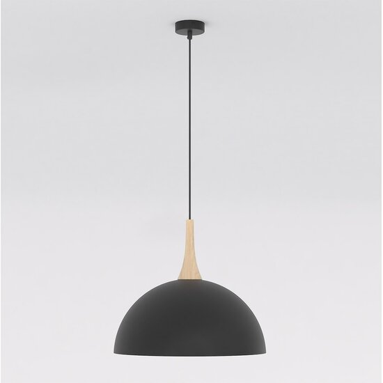 Emibig Emibig NAUTICA 1L BLACK - Stylish Scandinavian pendant lamp for any space