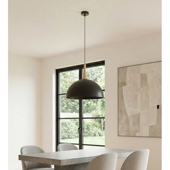 Emibig Emibig NAUTICA 1L BLACK - Stijlvolle Scandinavische hanglamp voor elke ruimte