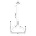 Emibig Emibig NAUTICA 1L BLACK - Stijlvolle Scandinavische hanglamp voor elke ruimte