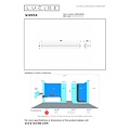 LUCIDE LUCIDE WANDA - Bathroom Wall Lamp - LED - 1x18W 3000K - IP44 - Perfect lighting for your bathroom