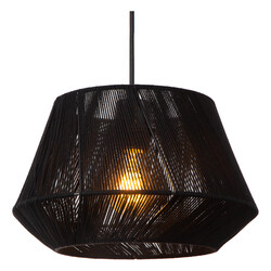LUCIDE JESSICA - Lámpara Colgante - Ø 35,5 cm - 3xE27 - Negra