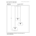 LUCIDE LUCIDE JESSICA - Lámpara colgante elegante para cualquier habitación