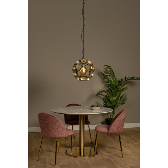 LUCIDE LUCIDE HANNELORE - Elegante Hanglamp in Mat Goud