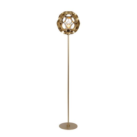 LUCIDE LUCIDE HANNELORE - Stehlampe - Ideal für eine gemütliche Atmosphäre