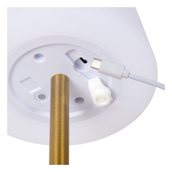 LUCIDE LUCIDE TYON - Lampe de Table Extérieure - Idéale pour créer une ambiance dans les espaces extérieurs
