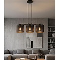 Emibig Emibig LUX 3 BLACK - Moderne Pendelleuchte für stilvolle Beleuchtung