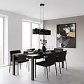 Emibig Emibig LUX 3 BLACK - Moderne Pendelleuchte für stilvolle Beleuchtung