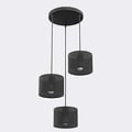 Emibig Emibig LUX 3 BLACK PREM - Lámpara colgante moderna para una iluminación elegante
