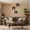 Emibig Emibig LUX 3 BLACK PREM - Modern pendant lamp for stylish lighting