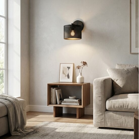 Emibig Emibig LUX K1 BLACK - Moderne Wandlampe für stilvolle Beleuchtung