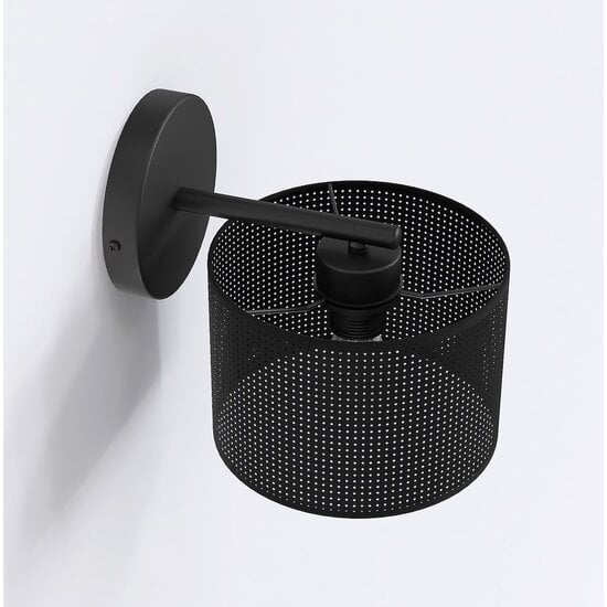Emibig Emibig LUX K1 BLACK - Lámpara de pared moderna para una iluminación elegante