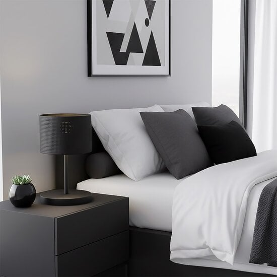 Emibig Emibig LUX LN1 BLACK - Moderne Tischlampe für jeden Raum