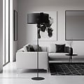 Emibig Emibig LUX LP1 BLACK - Modern floor lamp for any space