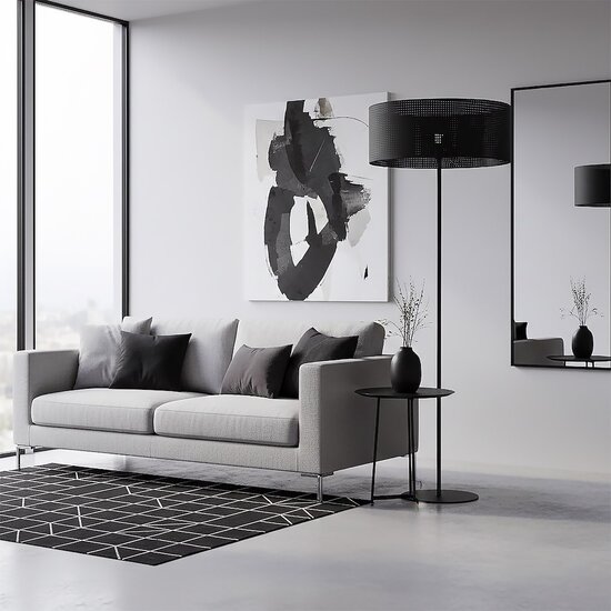 Emibig Emibig LUX LP1 BLACK - Lámpara de pie moderna para cualquier espacio