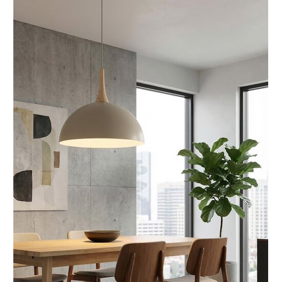 Emibig Emibig NAUTICA 1L MOKKA - Lampe suspendue scandinave pour une ambiance chaleureuse