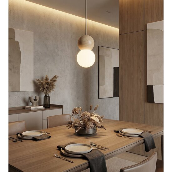 Emibig Emibig LOOP 1 MOKKA - Scandinavian pendant lamp for any space