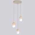 Emibig Emibig LOOP 3 MOKKA - Lampe suspendue scandinave pour tous les espaces