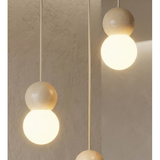 Emibig Emibig LOOP 3 MOKKA - Scandinavian pendant lamp for any space
