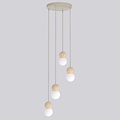 Emibig Emibig LOOP 4 MOKKA - Lampe suspendue scandinave pour tous les espaces