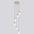 Emibig Emibig LOOP 6 MOKKA - Scandinavian pendant lamp for any space