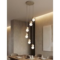 Emibig Emibig LOOP 6 MOKKA - Scandinavian pendant lamp for any space