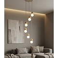 Emibig Emibig LOOP 6 MOKKA - Lampe suspendue scandinave pour tous les espaces