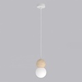 Emibig Emibig LOOP 1 WHITE - Scandinavian pendant lamp for any space
