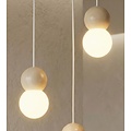 Emibig Emibig LOOP 3 WHITE - Scandinavische hanglamp voor sfeervolle verlichting