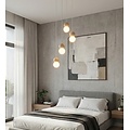 Emibig Emibig LOOP 4 WHITE - Scandinavische hanglamp voor sfeervolle verlichting