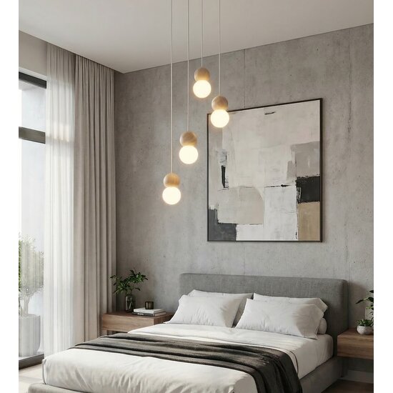 Emibig Emibig LOOP 4 WHITE - Lampe suspendue scandinave pour un éclairage élégant