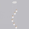 Emibig Emibig LOOP 6 WHITE - Élégante suspension scandinave pour tous les espaces