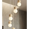 Emibig Emibig LOOP 6 WHITE - Élégante suspension scandinave pour tous les espaces