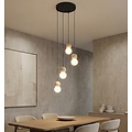 Emibig Emibig LOOP 4 BLACK - Scandinavische hanglamp voor elke ruimte