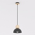 Emibig Emibig KAKI 1S BLACK - Moderne skandinavische Pendelleuchte für jeden Raum