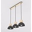 Emibig Emibig KAKI 3 BLACK - Lampe suspendue scandinave pour un éclairage élégant