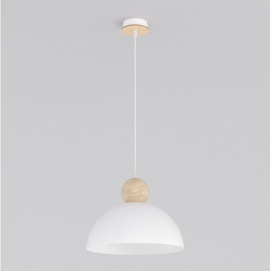 Emibig Emibig KAKI 1M WHITE - Élégante lampe suspendue scandinave pour tous les espaces