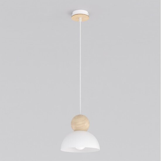 Emibig Emibig KAKI 1S WHITE - Scandinavian pendant lamp for any space