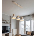Emibig Emibig KAKI 3 WHITE - Lampe suspendue scandinave pour tous les espaces