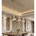 Emibig Emibig KAKI 3 MOKKA - Scandinavian pendant lamp for a cozy atmosphere
