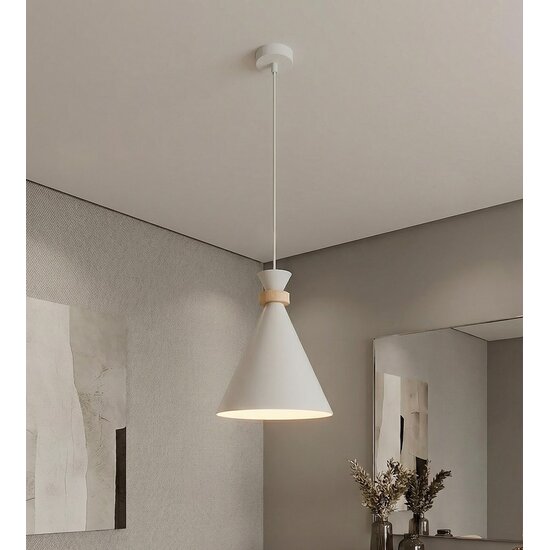 Emibig Emibig ZERO 1 WHITE - Skandinavische Pendelleuchte für jeden Raum