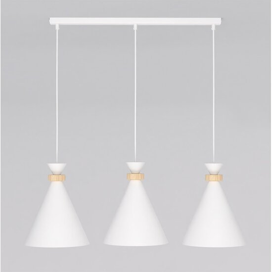 Emibig Emibig ZERO 3 WHITE - Skandinavische Pendelleuchte für jeden Raum