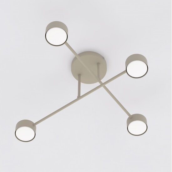 Emibig Emibig HALO 4 MOKKA - Modern ceiling lamp for stylish lighting