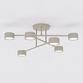 Emibig Emibig HALO 6 MOKKA - Moderne Deckenlampe für stilvolle Beleuchtung