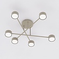 Emibig Emibig HALO 6 MOKKA - Modern ceiling lamp for stylish lighting