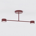 Emibig Emibig HALO 2 BURGUNDY - Lámpara de techo moderna para una iluminación elegante