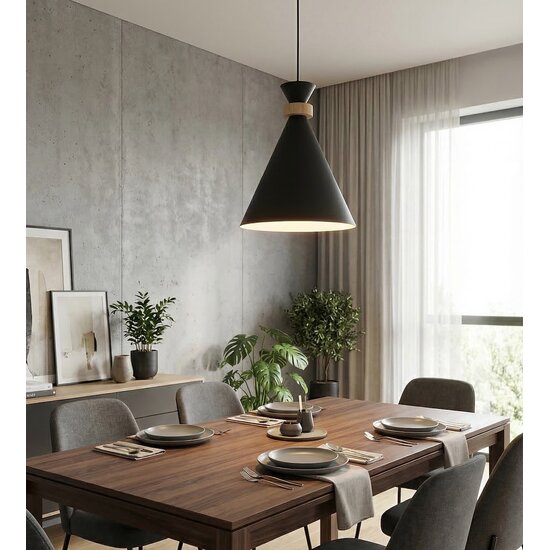 Emibig Emibig ZERO 1 BLACK - Modern Scandinavian pendant lamp for any space