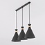 Emibig Emibig ZERO 3 BLACK - Scandinavische hanglamp voor elke ruimte